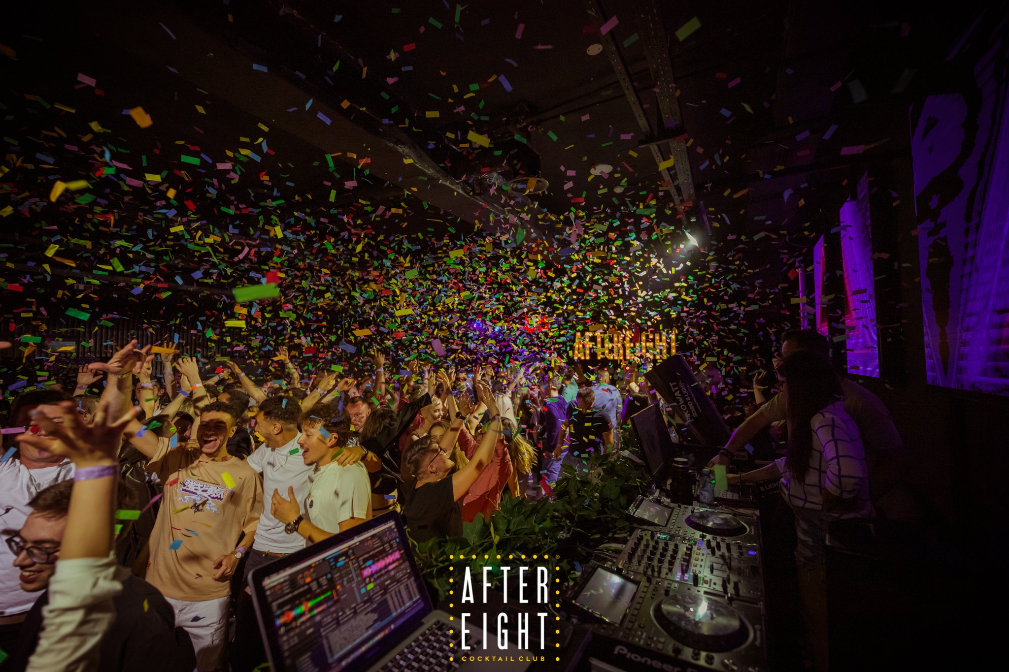 After Eight nightclub interior